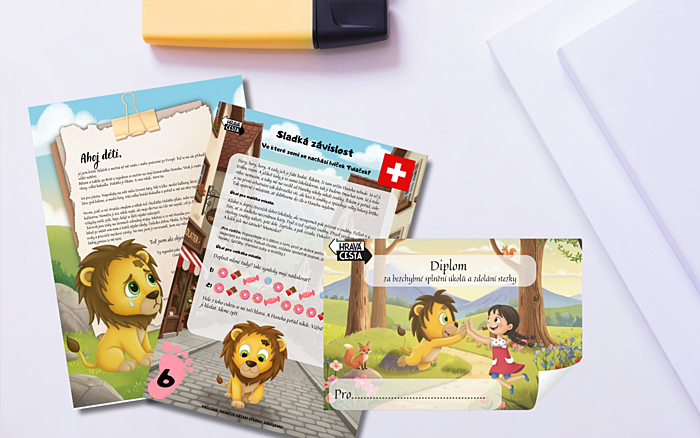 bojovka Hravá cesta Putování po střední Evropě